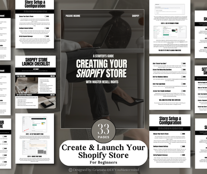 Creating Your Shopify Store - A Starter's Guide