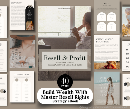 Resell & Profit - Building Wealth With Master Resell Rights