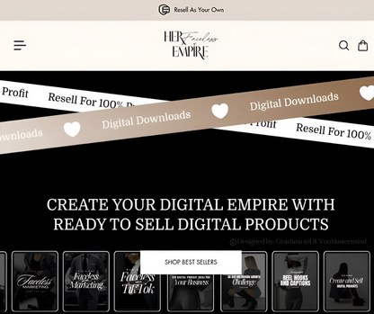 Shopify Theme - Her Faceless Empire