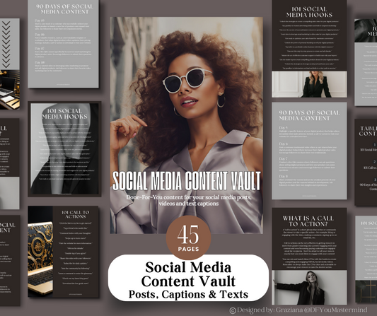 Social Media Content Vault