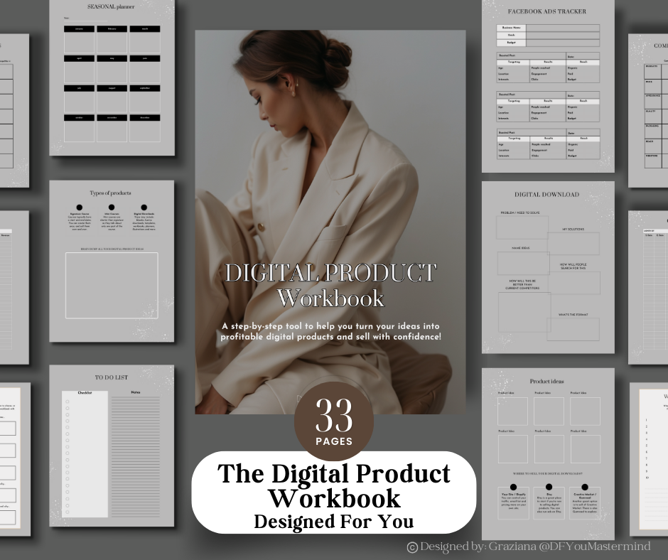 Digital Product Workbook