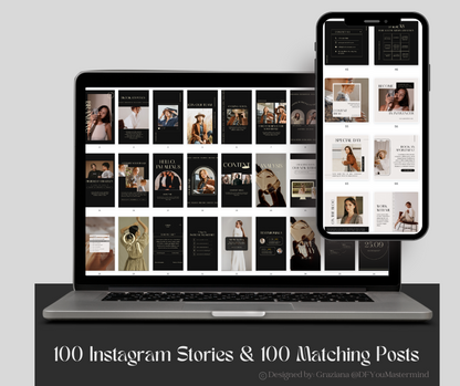 200 Instagram Posts & Stories